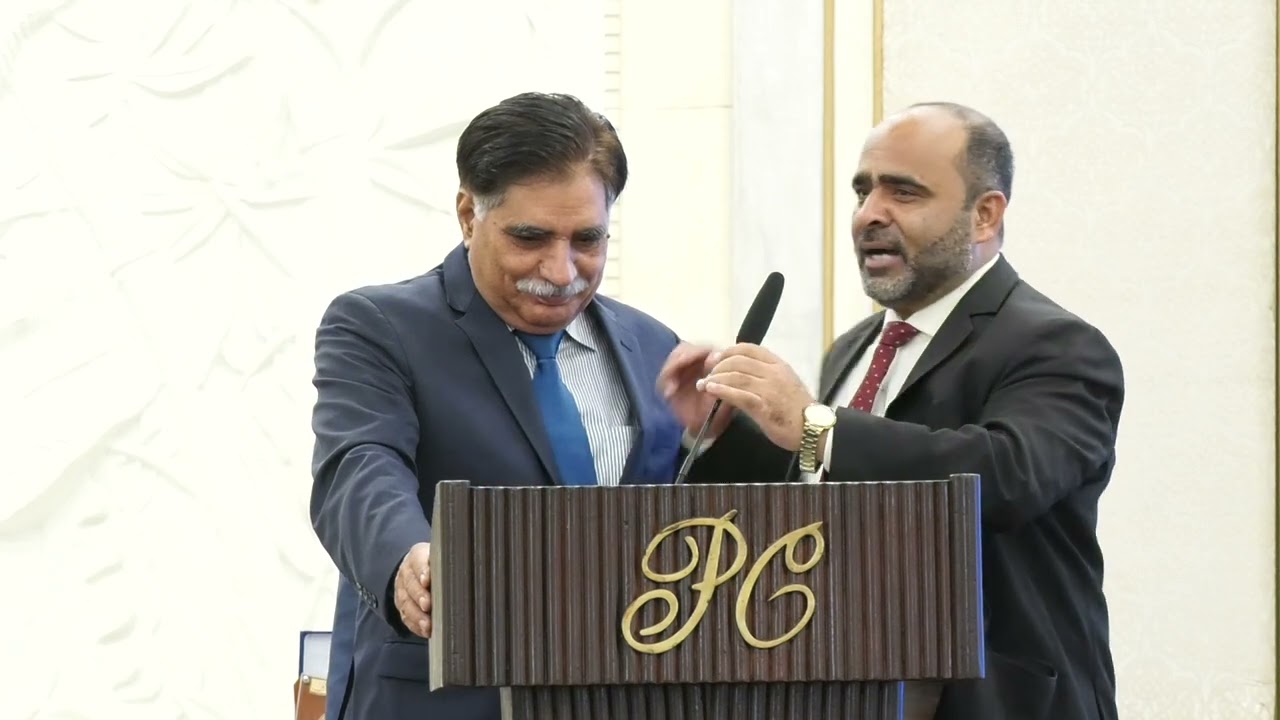 Dr . Mushtaq Ahmad Salaria Director CO&OS PHC !  Hijama Symposium PC Hotel Lahore 2023