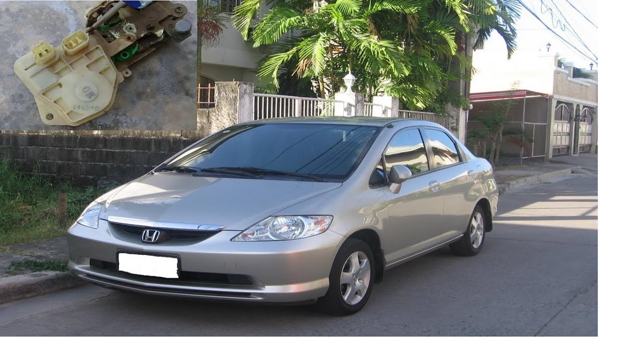 Honda City Rear Left Door Latch and Motor Actuator Removal