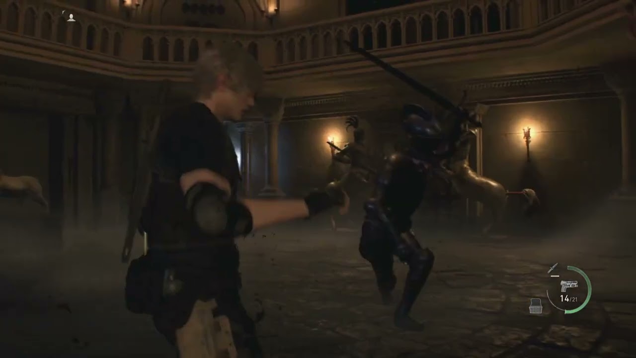 gladiator arena resident evil 4 remake