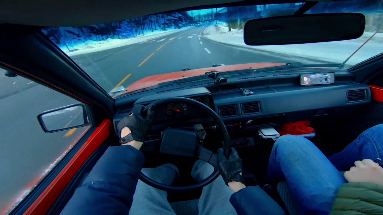 1985 Toyota Starlet EP70 - POV Drive 4K (GoPro)