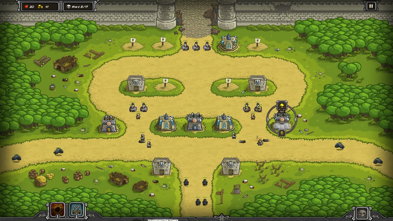 Kingdom Rush - The Citadel, No Stars - No Hero (Veteran)