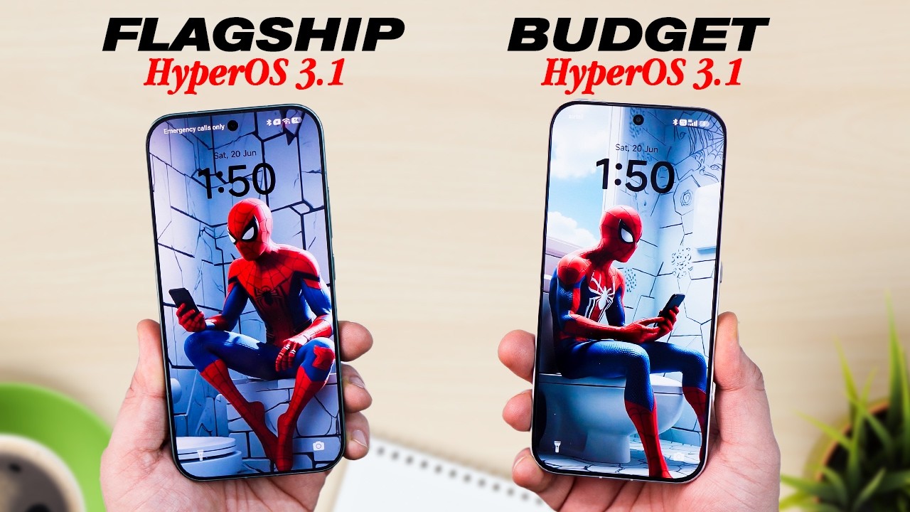 Flagship HyperOS 3.1 vs Budget HyperOS 3.1: SHOCKING Difference🚨