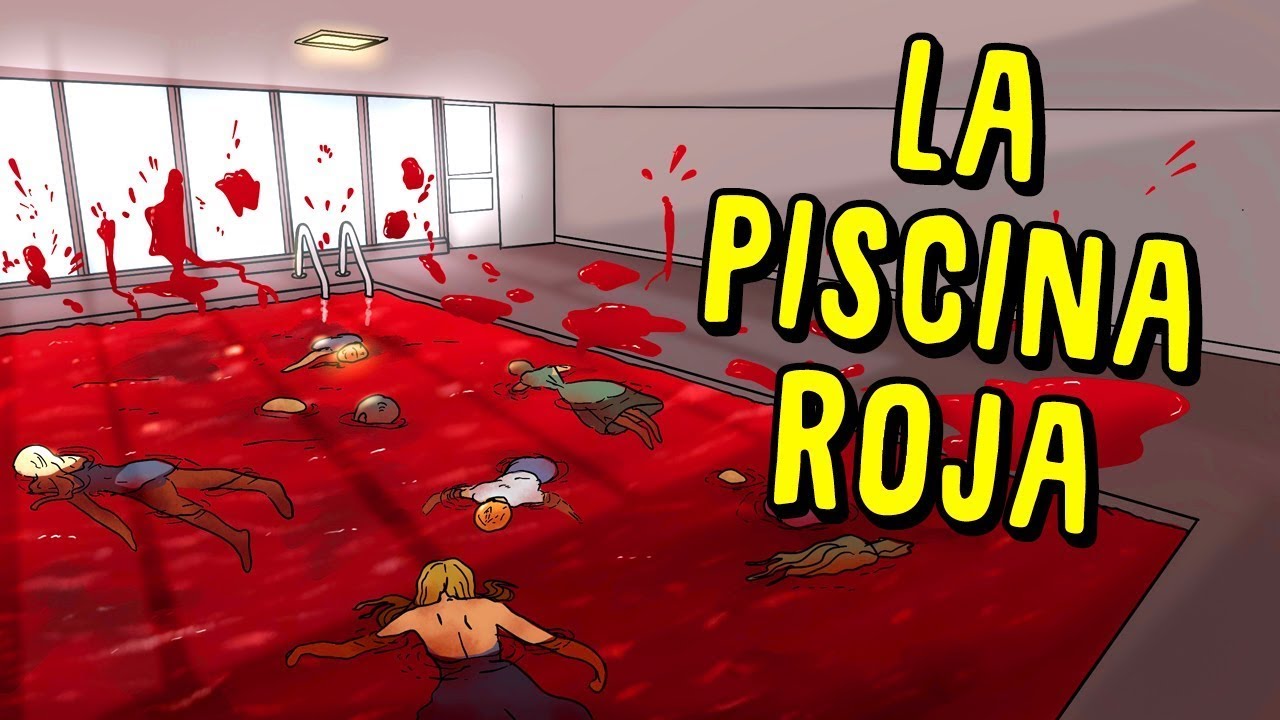 La piscina roja 💀 Historia de terror | Draw My Life