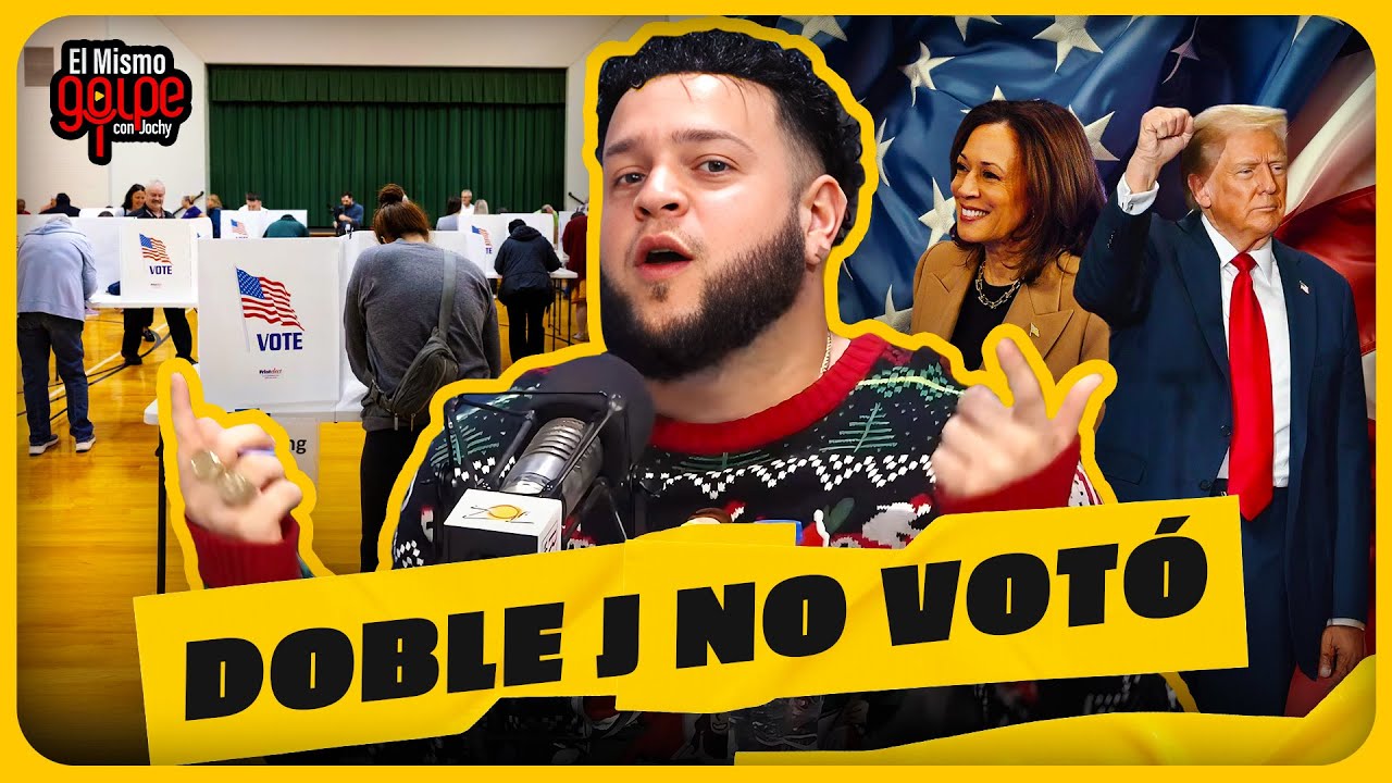 DOBLE J REVELA POR QUÉ NO FUE VOTAR A EE.UU. EN EL MISMO GOLPE CON JOCHY