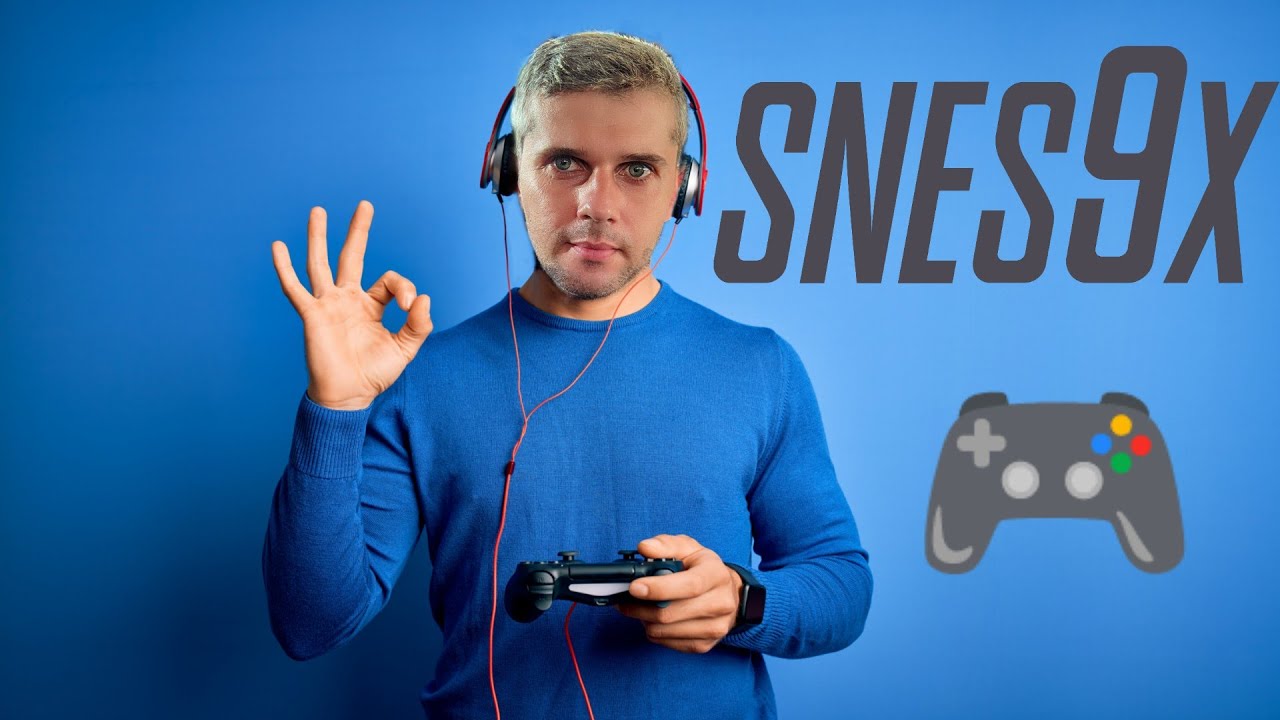 O MELHOR E + COMPLETO EMULADOR DE SUPER NINTENDO SNESX9
