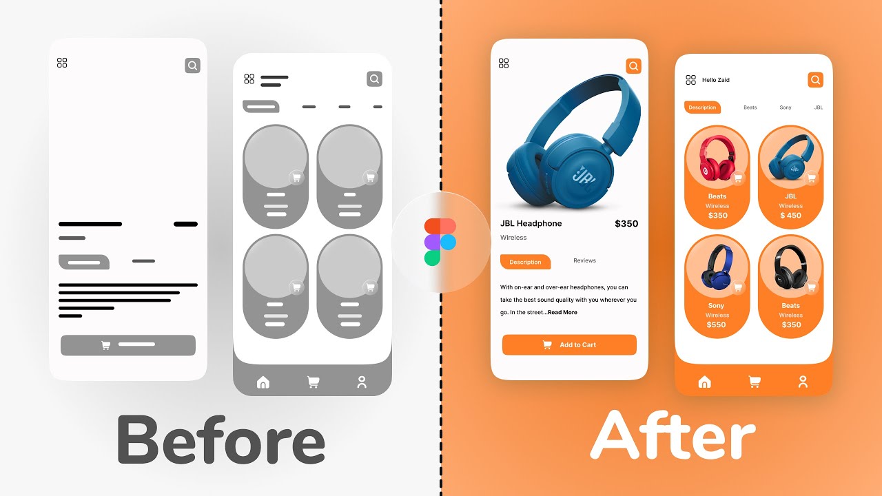 Mobile App Design in Figma - Figma Tutorial