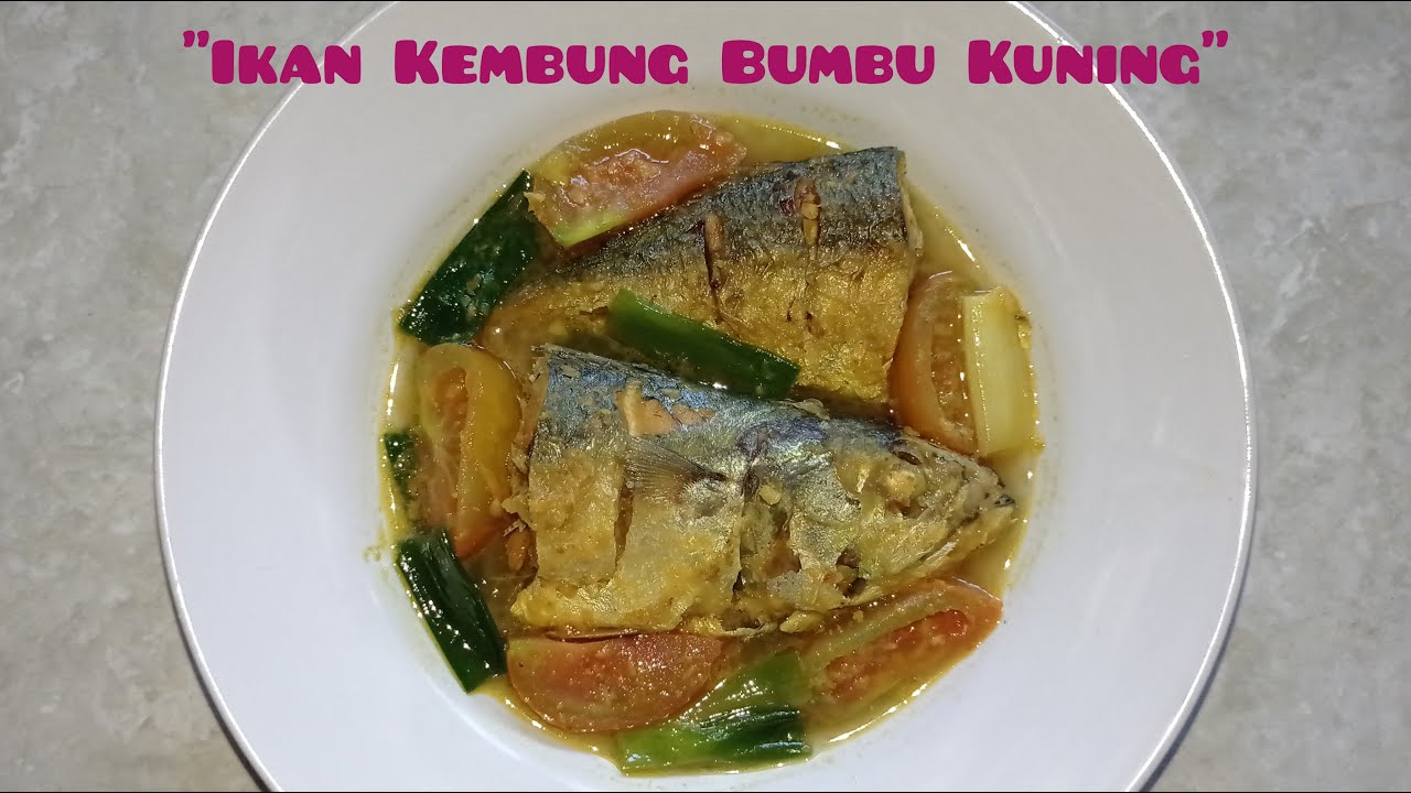 Ikan Kembung Bumbu Kuning