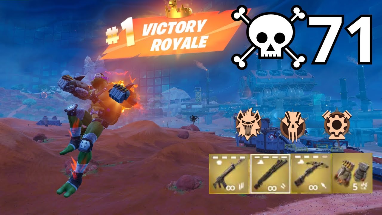 71 Elimination TMNT DONATELLO Solo Vs Squads Zero Build Gameplay (NEW Fortnite Chapter 5 Season3)