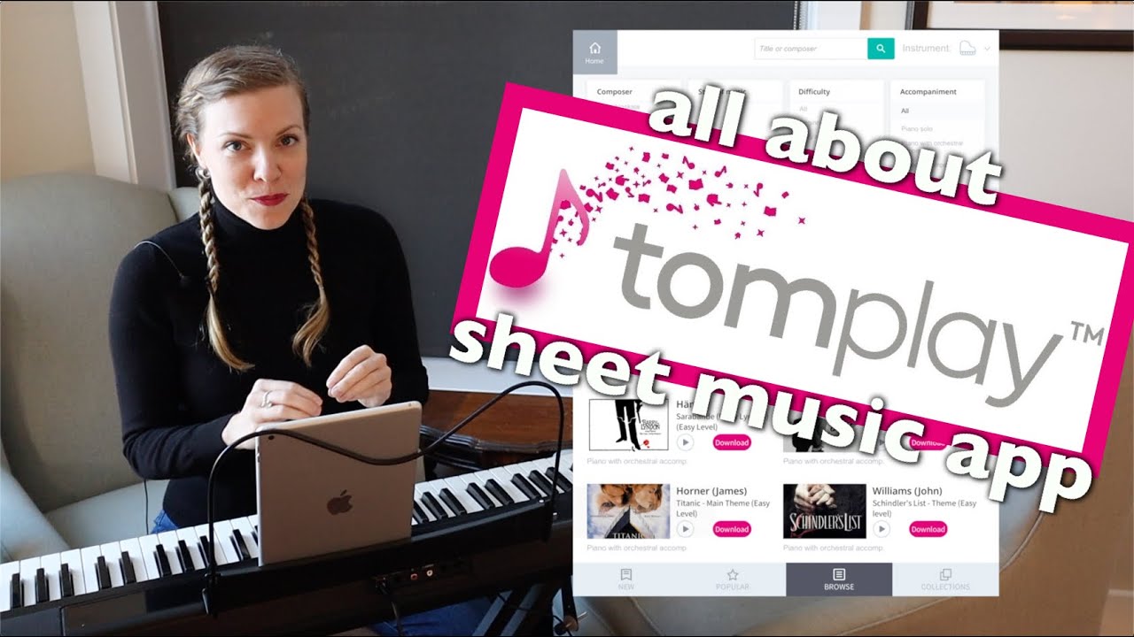 Приложение Tomplay Sheet Music: полное руководство