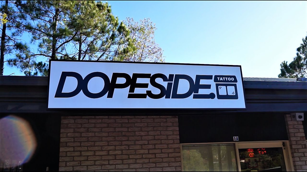 Dopeside Tattoo Shop Tour 2023