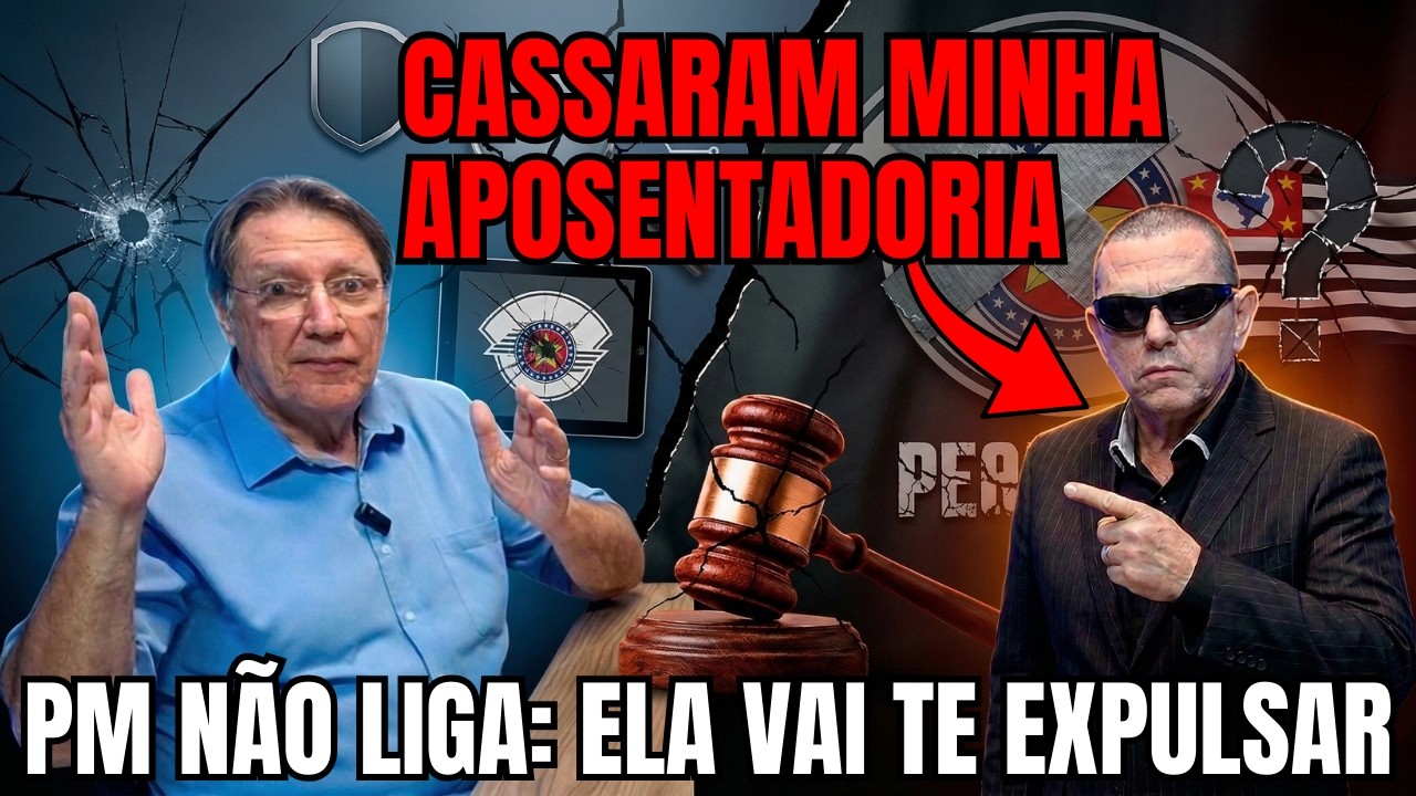 ex-Major da PM fala porque foi expulso da Polícia Militar SP