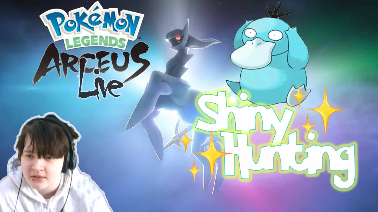 POKÉMON LEGENDS ARCEUS LIVE SHINYHUNTING! I WANT THE DUCK, PLS