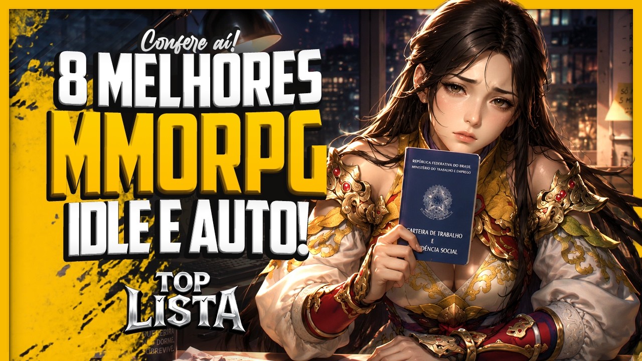 8 MMORPG PARA QUEM &Eacute; CLT E N&Atilde;O TEM TEMPO PRA JOGAR!