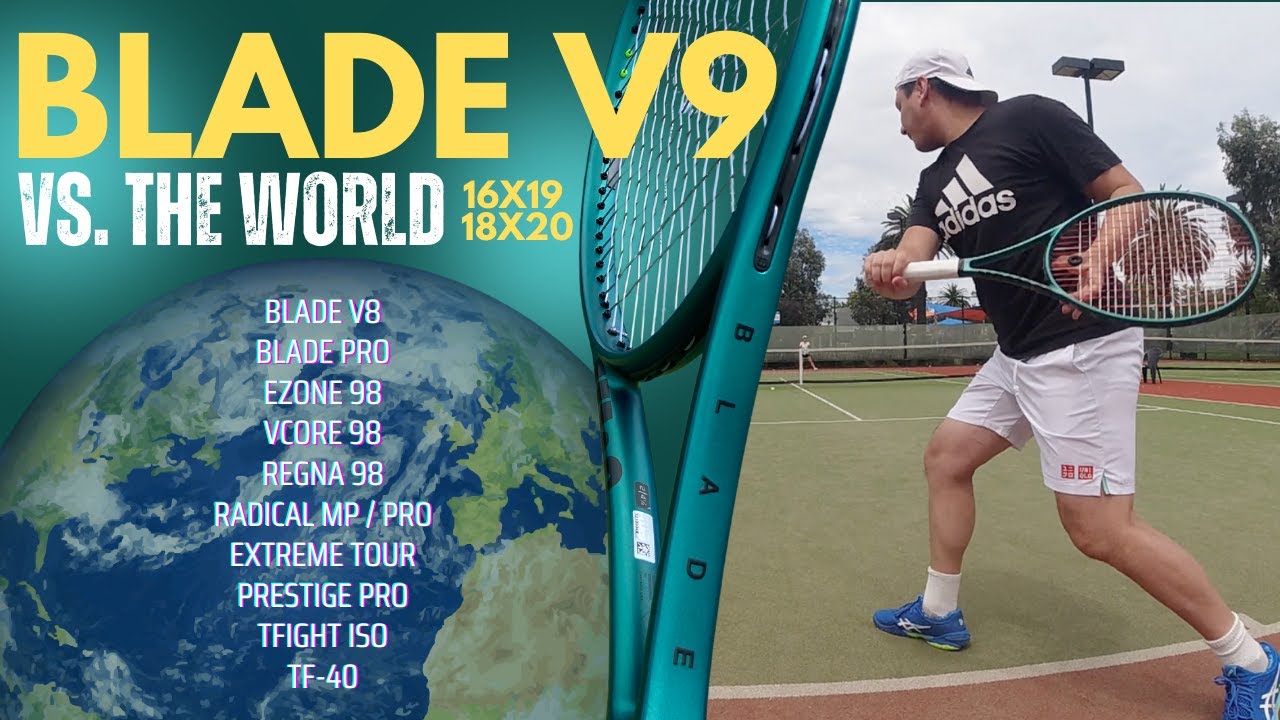 Обзор ракеток Wilson Blade 98 V9 16x19 и 18x20 — стоит ли обновляться? Прямое сравнение с лучшими...