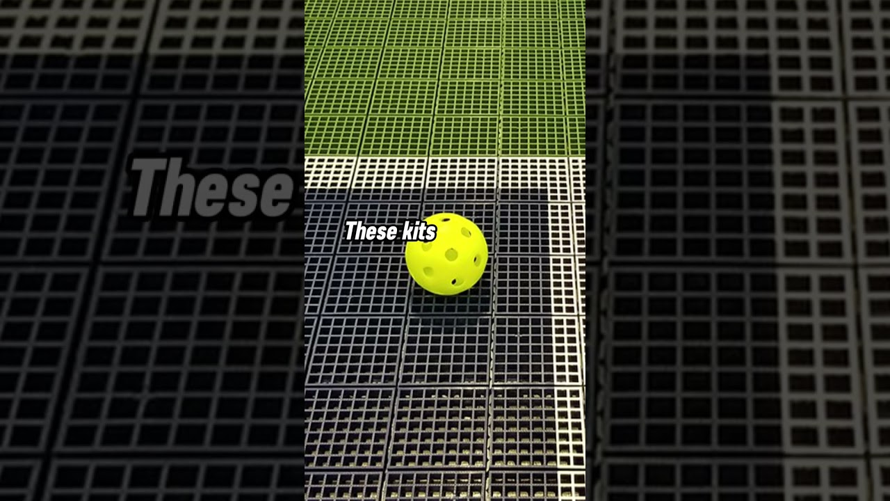 HD Pickle Ball Court Flooring Tiles Kit #pickleball #pickleballcourt #outdoorsport