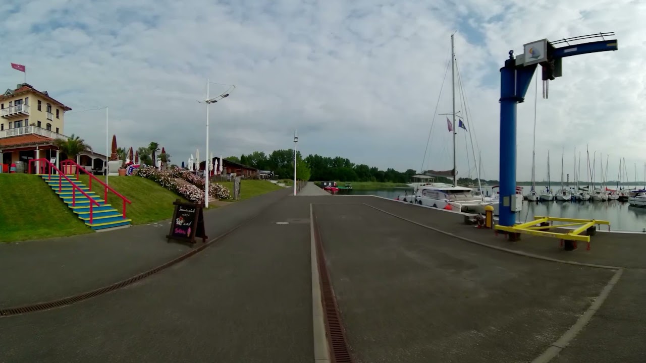 Goitzsche bei Bitterfeld, Marina am Bernsteinsee