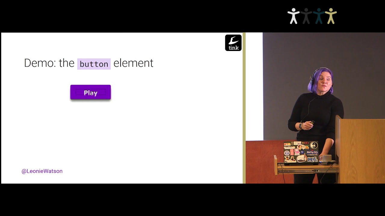 Time traveller's guide to accessibility mechanics - Léonie Watson - Meetup #21 - December 2018