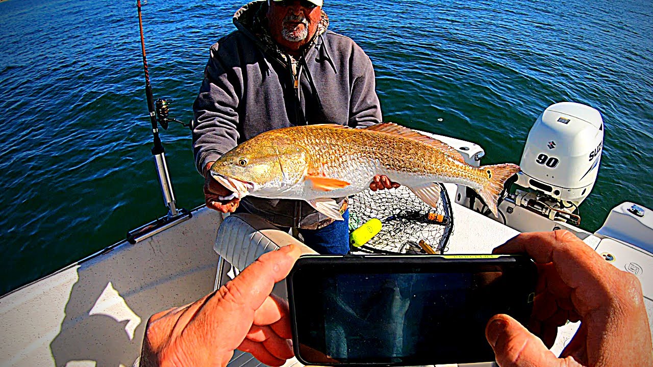 Epic Redfish/Red Drum Fishing Off Oak Island, Nc.