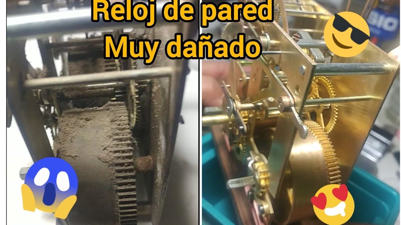 reparaci&oacute;n de reloj de pared