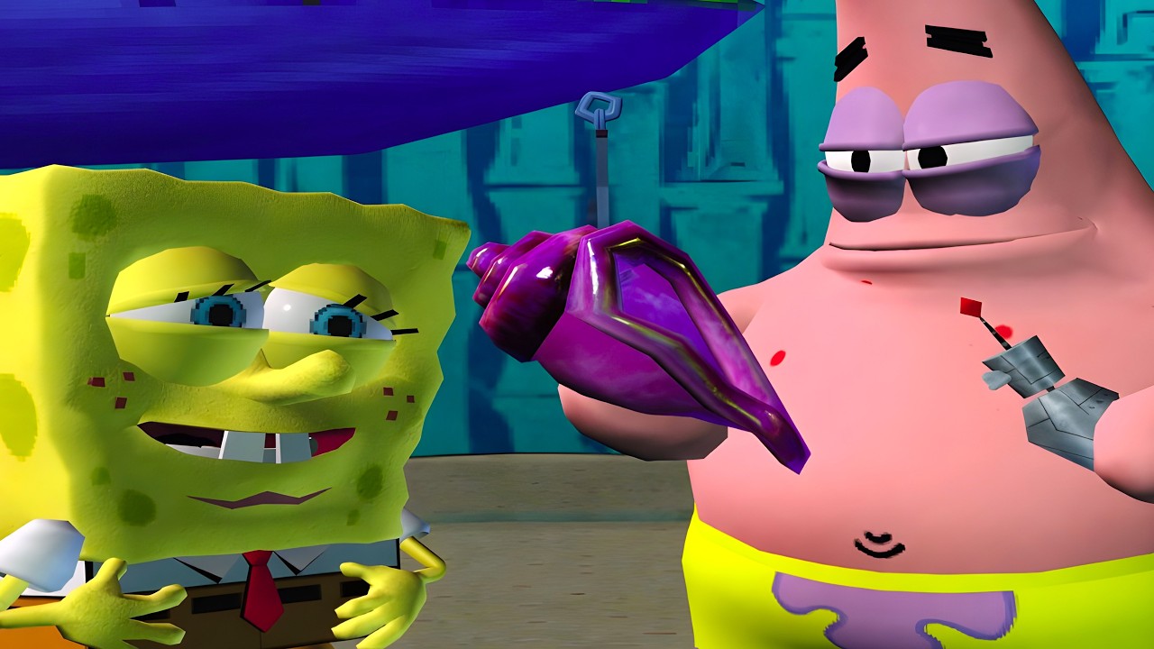 SpongeBob Battle for Bikini Bottom All Cutscenes (In-Game Only) ᴴᴰ