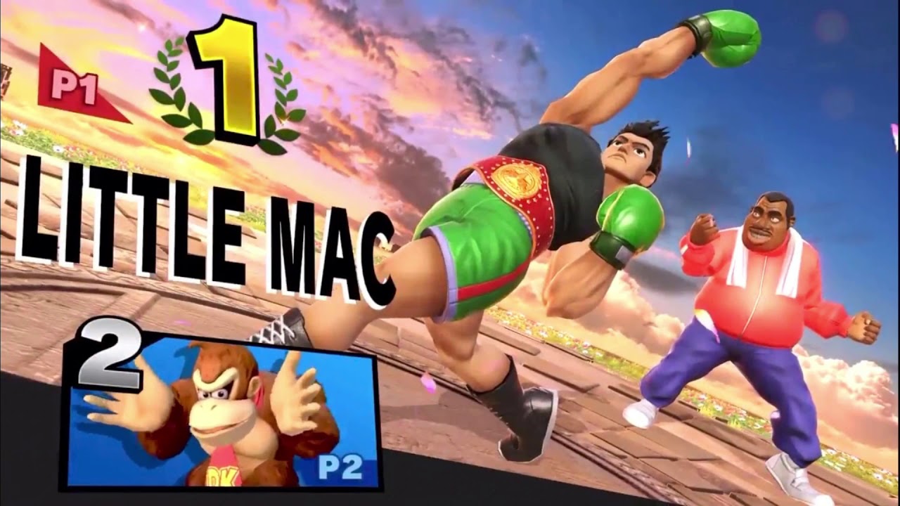 History Of Little Mac’s Victory Poses (Super Smash Bros.)