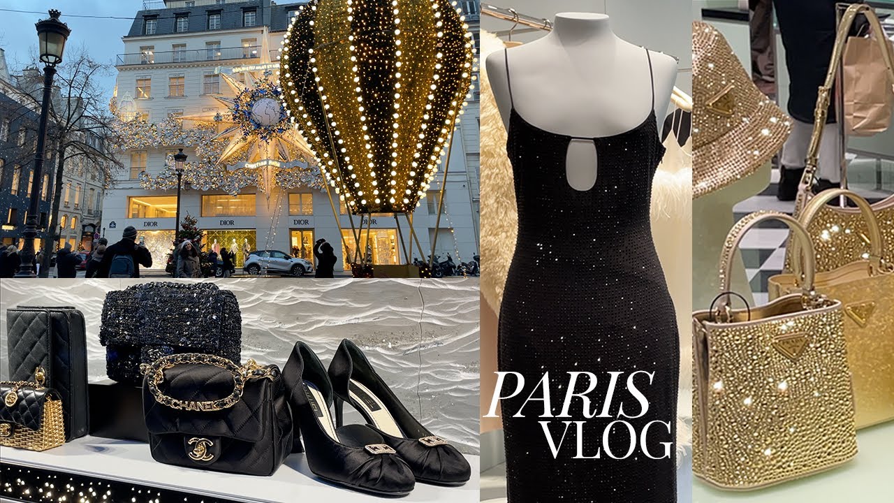 Holidays in Paris: Miu Miu, CHANEL, Prada, Dior, Fendi... | Luxury Shopping Vlog, Winter Collections