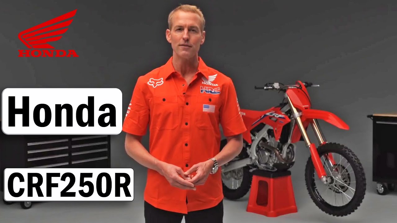 2022 Honda CRF250R - Features explained - chassis, engine, exhaust, suspension