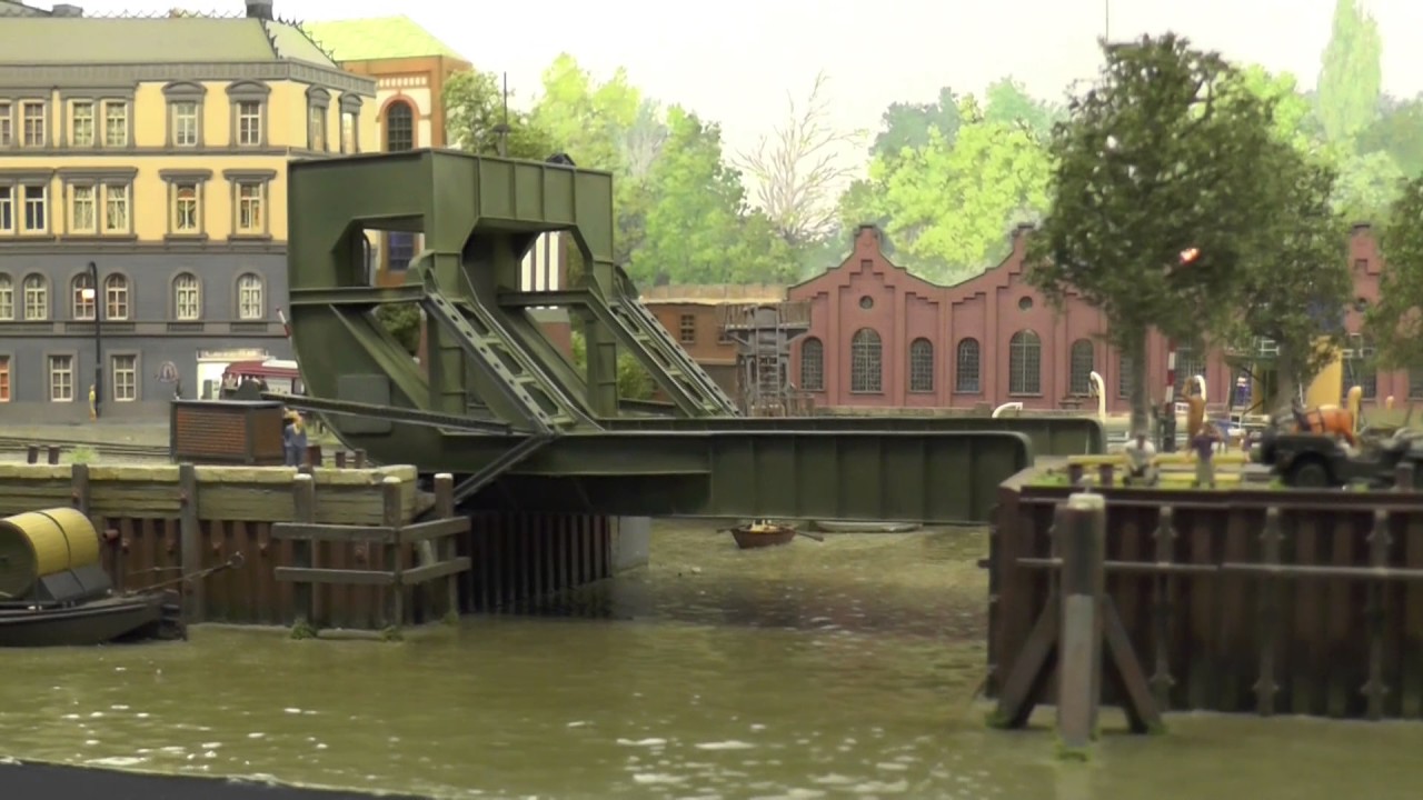 Modelbaan H0 "Oud-Beijerland" van Deltaspoor up Intermodellbau Dortmund 2017