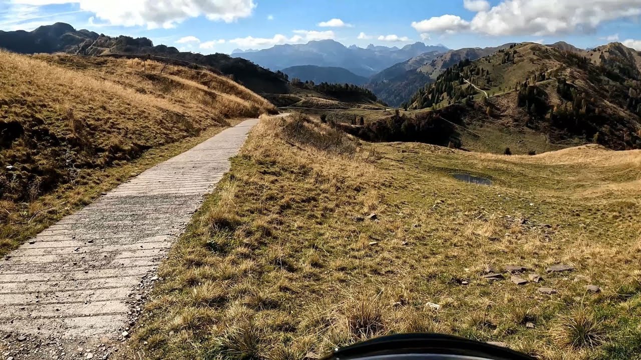 Strada Stentaria e Via delle Malghe di Sauris in moto