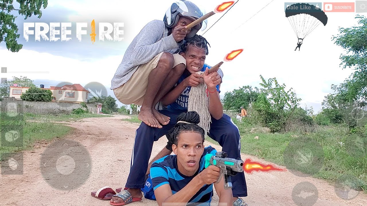 FREE FIRE LA PELICULA ( CAP 3 ) EL PARACAIDA 🔫😱