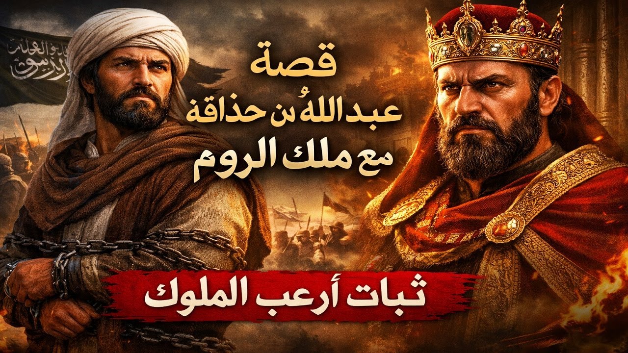 قصة عبد الله بن حذافة رضي الله عنه مع ملك الروم  ثباتٌ أرعب الملوك
