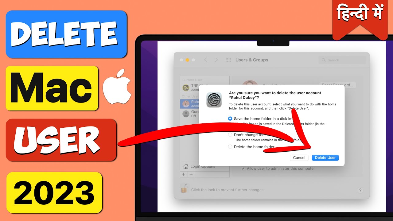 How to Delete Mac User and Remove User Profile from Mac? Mac User Delete Kaise Kare