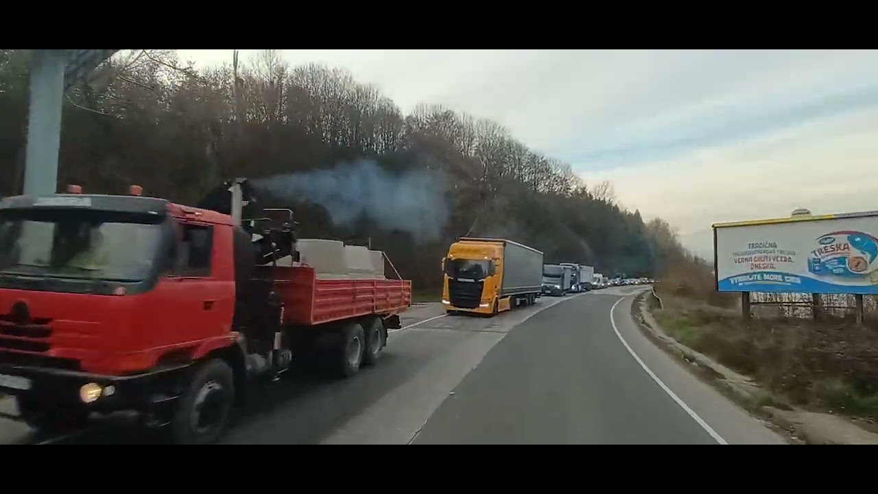 IRL kamionem po Evropě Slovensko Ružomberok Zilina