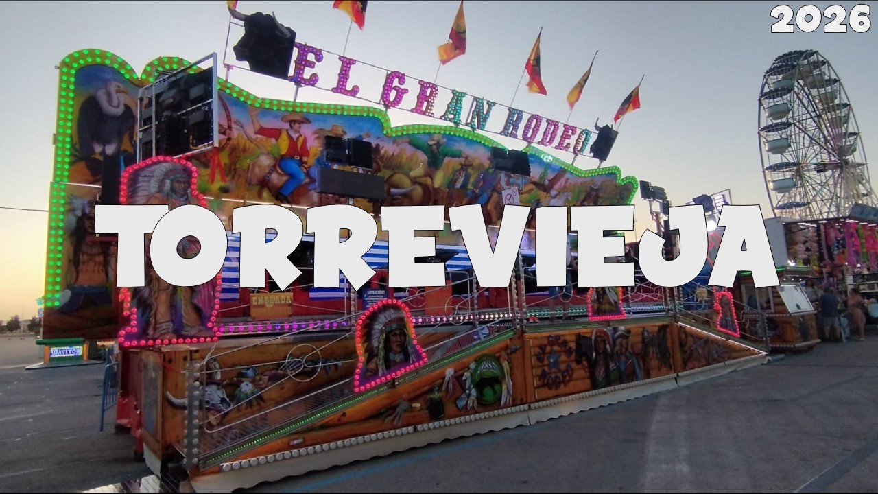 &iexcl;As&iacute; es la feria de TORREVIEJA 2026🤩!