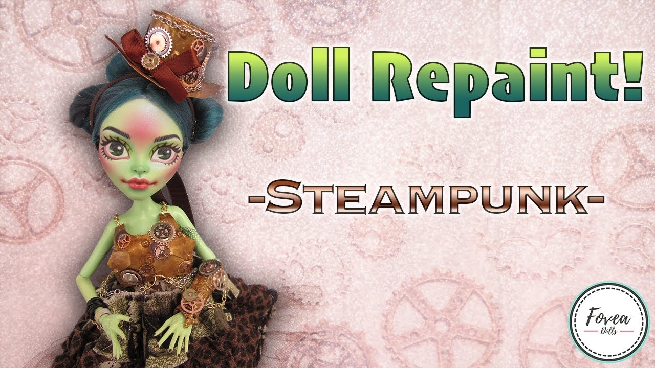 Steampunk Doll Custom- OOAK Monster High Venus