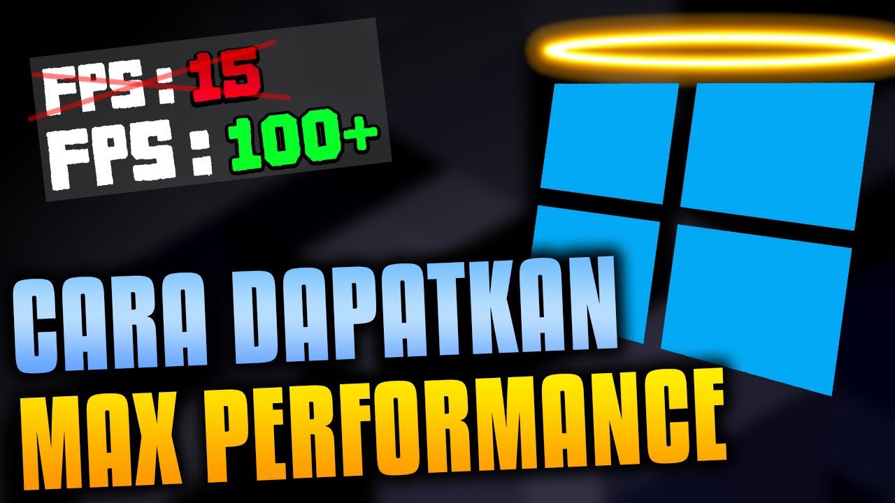 DARI KENTANG JADI NGEBUT !!! (Cara naikin peforma komputer ke maksimum Regedit & CMD)