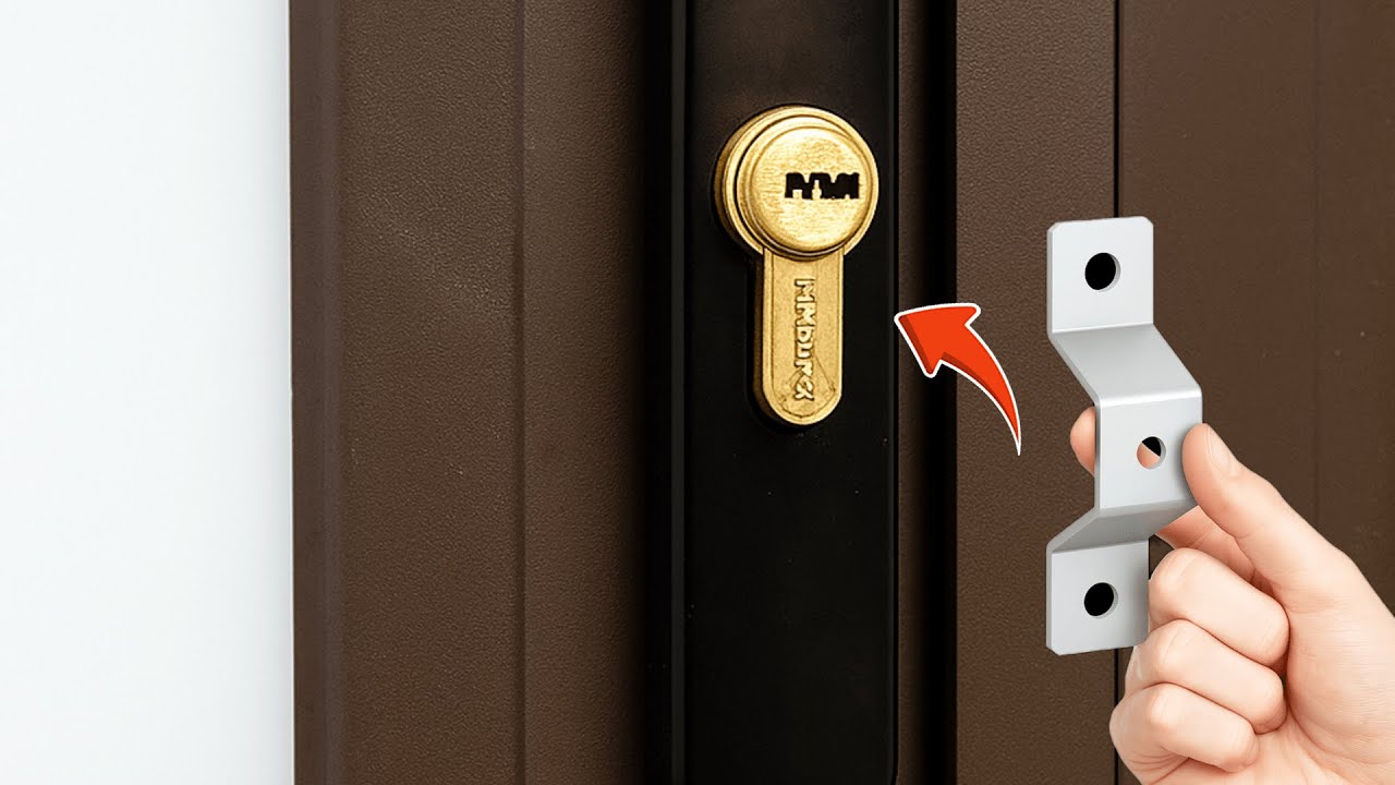 Emergency door opening without a key &mdash; fastest trick no locksmith will reveal