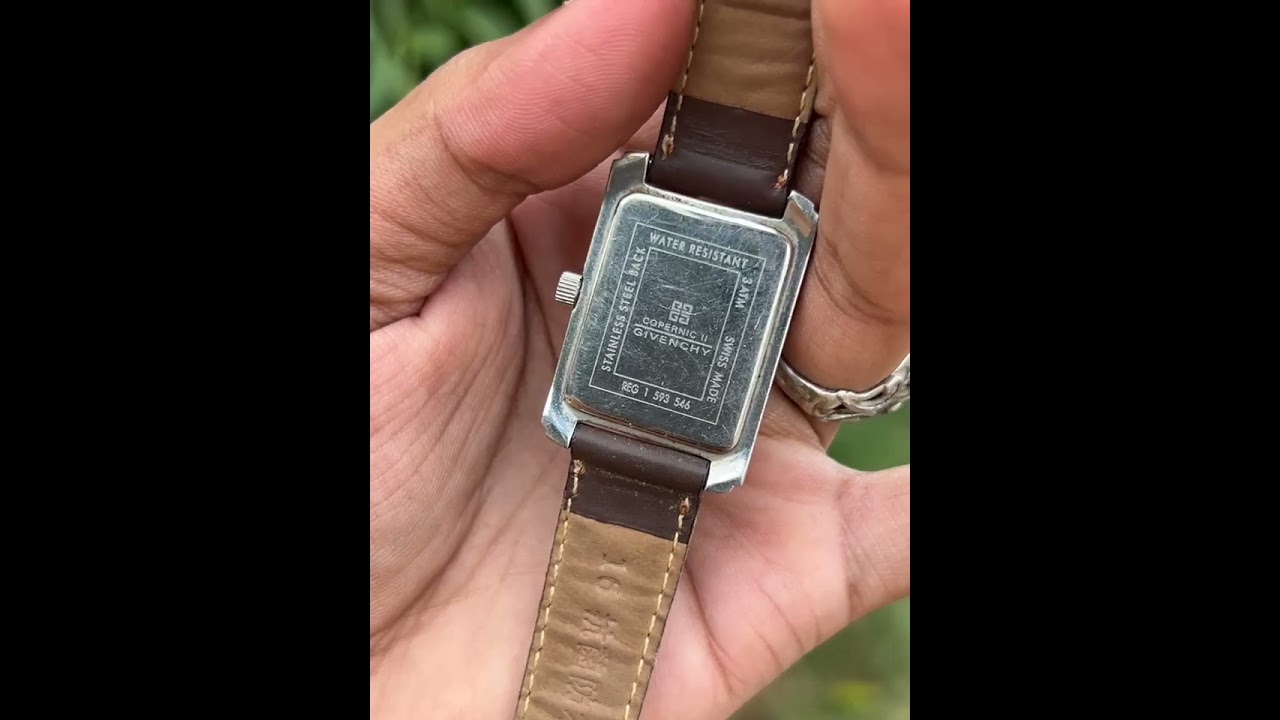 #vintage #GIVENCHY  #Swiss Made  Paris Genuine #watches #watch #watchescollection #givenchy