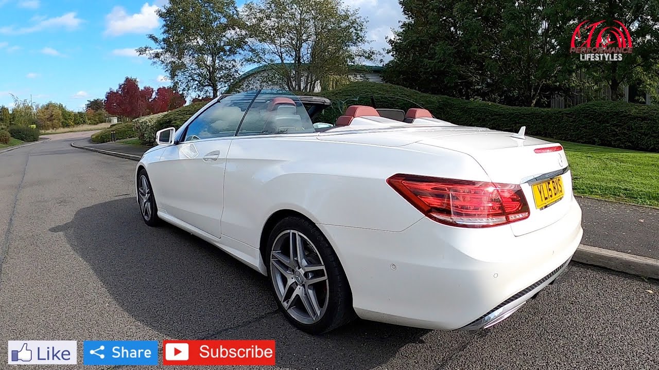 E220 CDI AMG LINE CONVERTIBLE - GOOD DIESEL CAB - Mercedes Benz