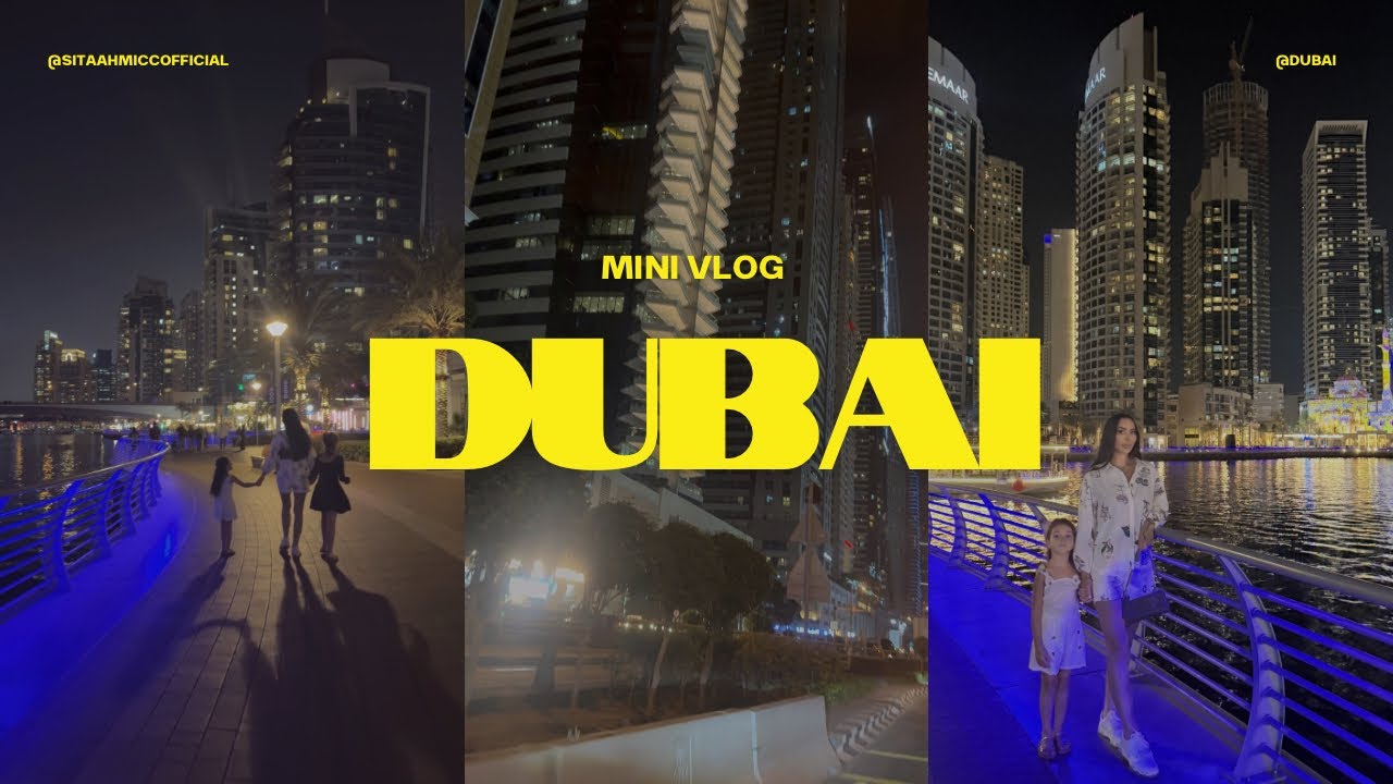 Sita Ahmić,kako smo , Nerio i Aneli i mini vlog!#dubailife #sitaahmic 