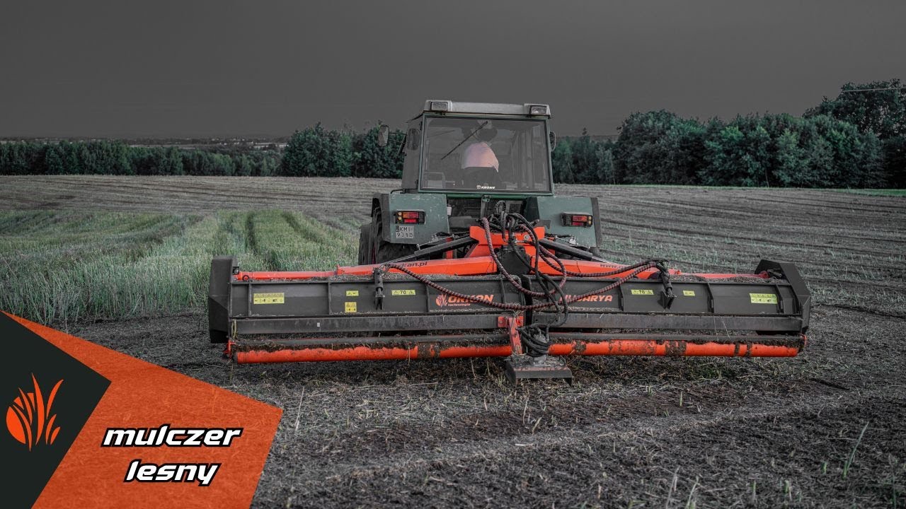 POTĘŻNA, 5 METROWA SKŁADANA KOSIARKA BIJAKOWA ORKAN KTKS XXL HUSARYA 500 cm z FENDT FAVORIT 614 LSA