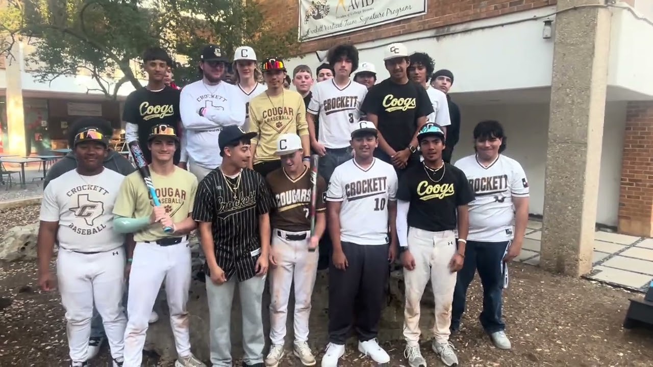 Crockett Cougars Baseball 2026 Spring Fundraiser