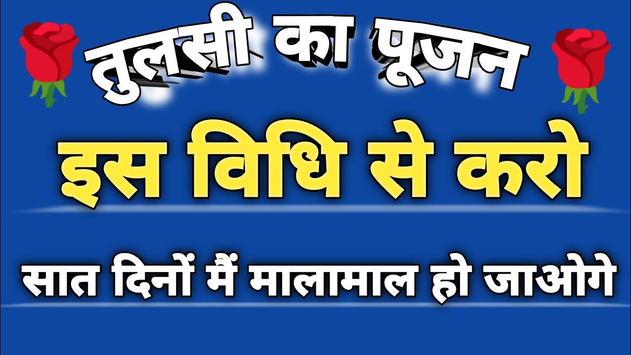 गलत तुलसी घर में रखी तो सब कुछ उलट जाएगा | रामा या श्यामा तुलसी का रहस्य | Tulsi Maa Miracle