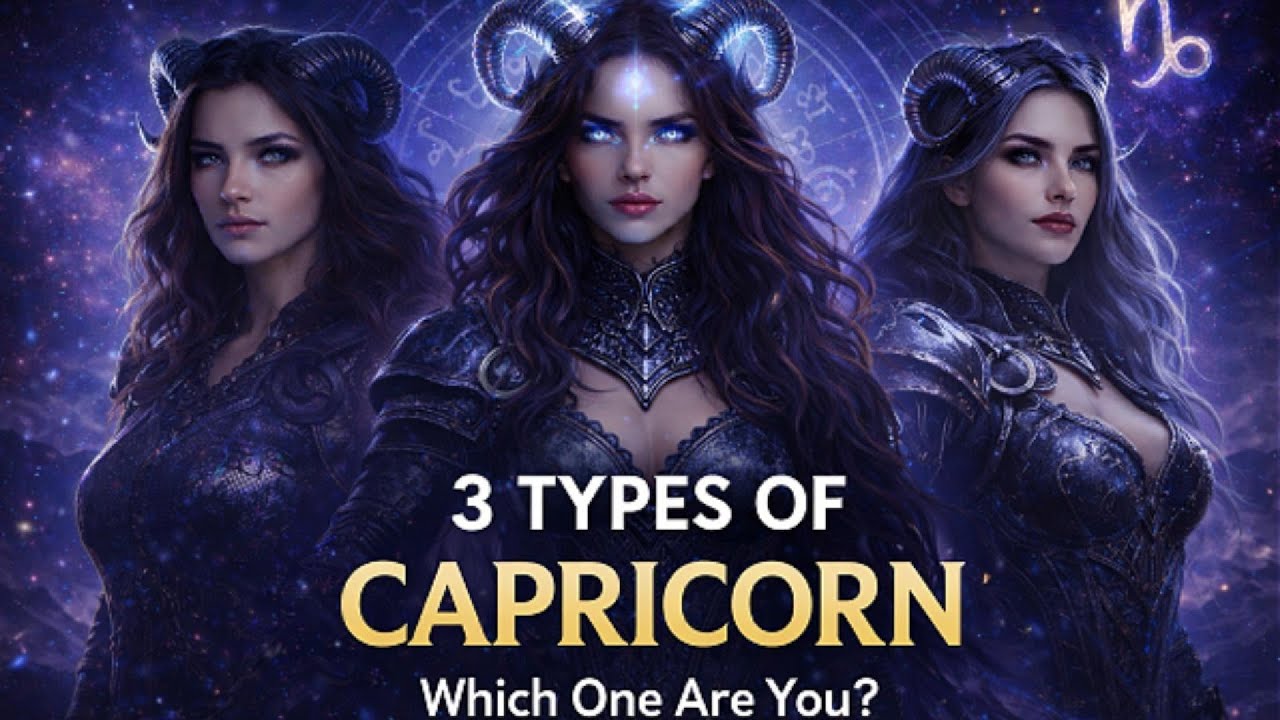 THE 3 TYPES OF CAPRICORN IN 2026 🐐 — WHICH ONE ARE YOU BASED ON YOUR BIRTH DATE
