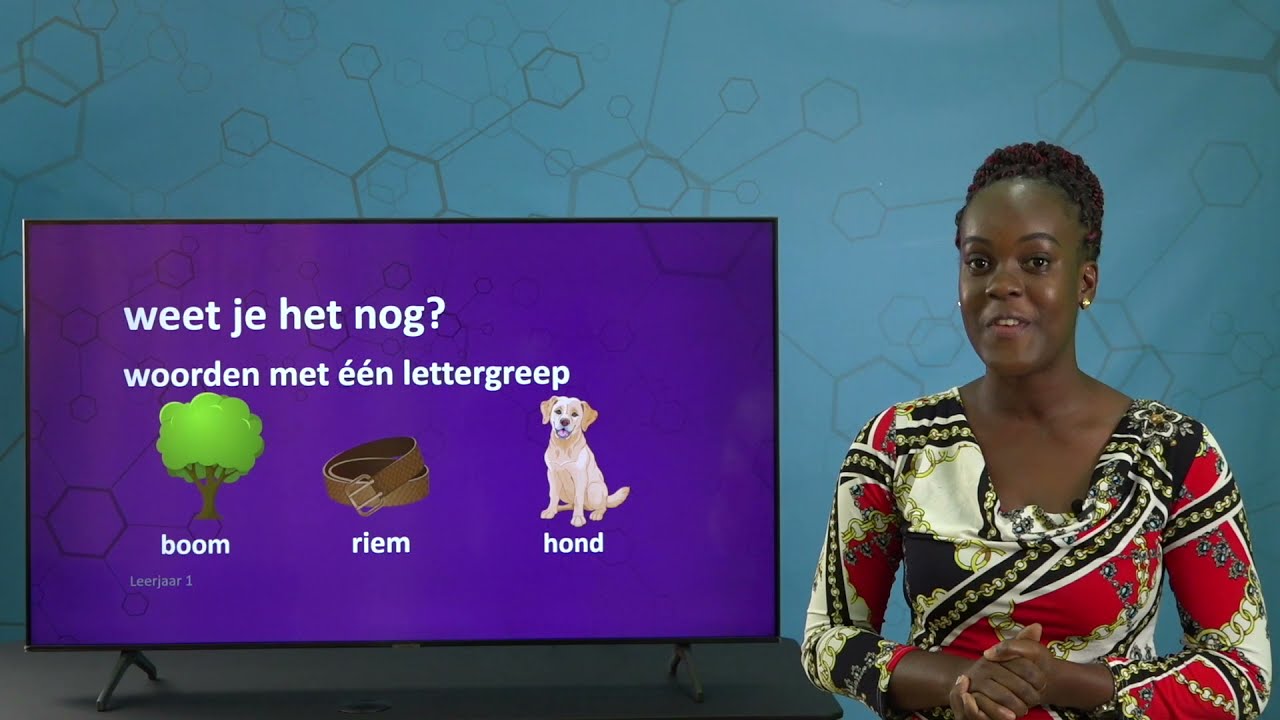 Leerjaar 1 TWEELETTERGREPIGE WOORDEN juf Migaisa