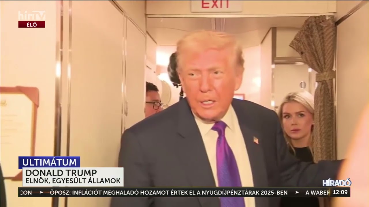 10–15 napot adott Donald Trump Iránnak a megegyezésre az atomfegyvereiről - HírTV