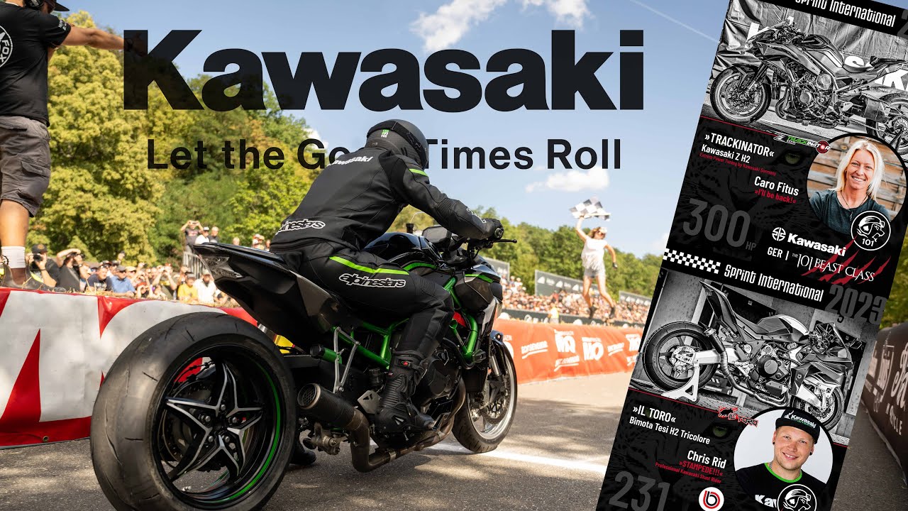 Glemseck 101: Kawasaki Z H2 Trackinator und Bimota Tesi H2 treten an.