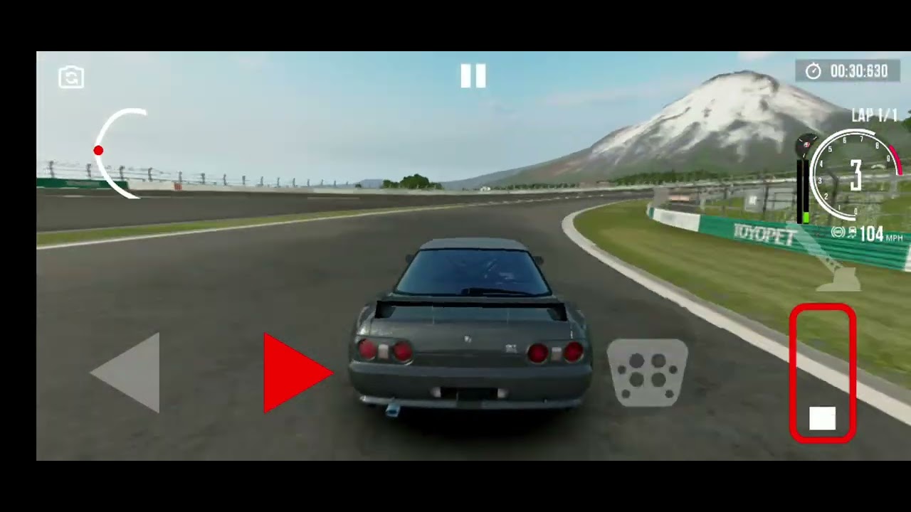 Gojira on Fuji Speedway- Nissan Skyline GT-R R32 Pandem Aero (
