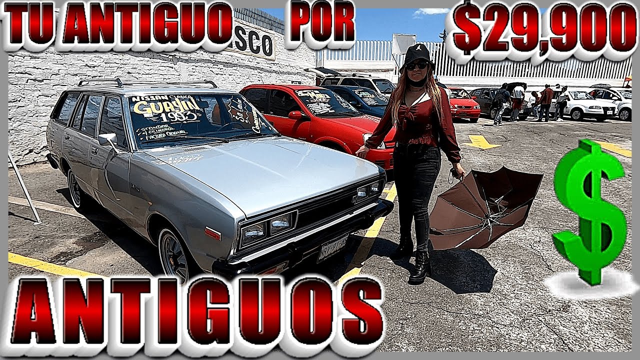 Venta de Autos Antiguos en Tianguis de Autos el Ballisco Encontré precios BARTOS $28,900 Talacha Tv