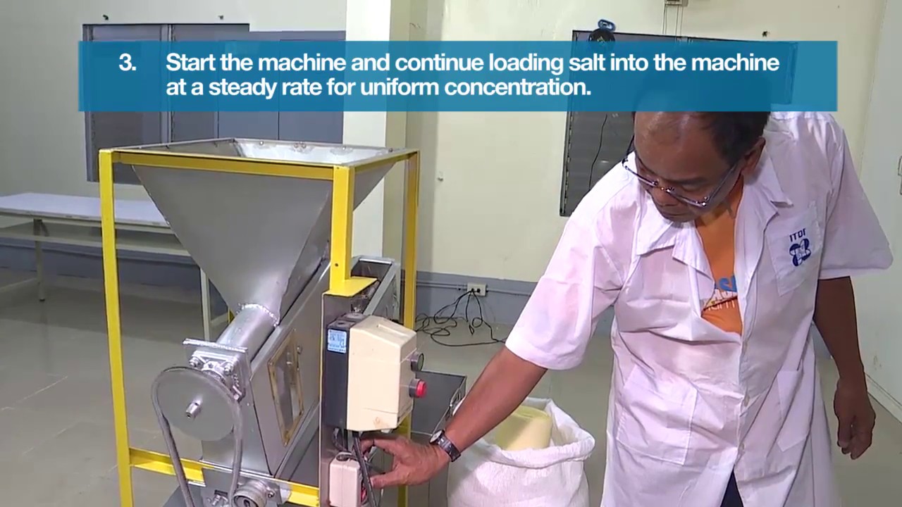 SALT IODIZATION TECHNOLOGY